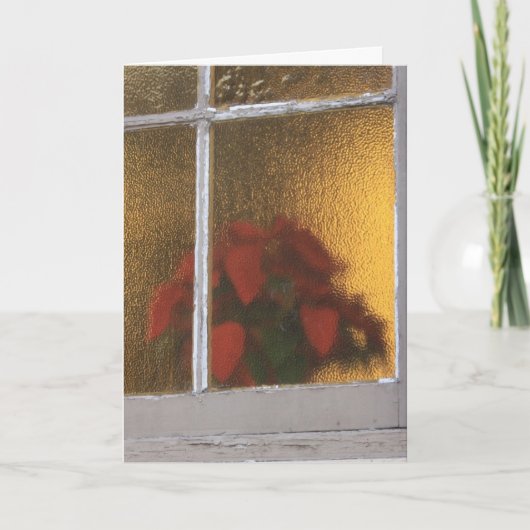 Weinig Kerk van het Venster van La Villita bij Feestdagen Kaart (Voorkant)