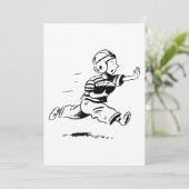 Weinig lopende Terugnodigingen Kaart (Staand voorkant)