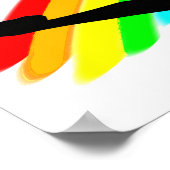 WEINIG MAAR FEL GEPERSONALISEERD DANSERES POSTER (Hoek)