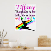 WEINIG MAAR FEL GEPERSONALISEERD DANSERES POSTER (Keuken)