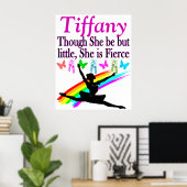 WEINIG MAAR FEL GEPERSONALISEERD DANSERES POSTER (Thuiskantoor)