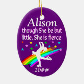 WEINIG MAAR FELLE CUSTOM SKATER ORNAMENT (Achterkant)