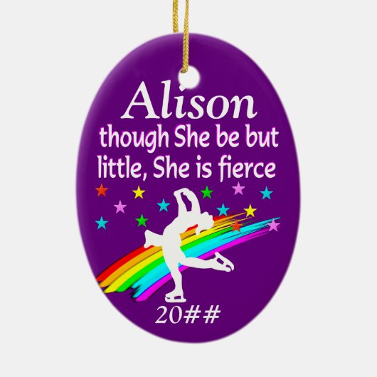 WEINIG MAAR FELLE CUSTOM SKATER ORNAMENT (Achterkant)