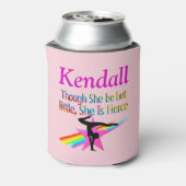 WEINIG MAAR FELLE GYMNASTIEK AANGEPASTE KOELBOX BLIKJESKOELER (Blikje Achterkant)