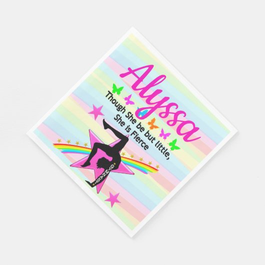 WEINIG MAAR FELLE GYMNASTIEK QUEEN DESIGN SERVET (Hoek)