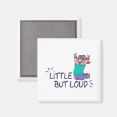 Weinig maar luid papier magneet (Voorkant / Achterkant)