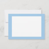 Weinig Man Baby shower | Bowtie Bedankt Kaart (Achterkant)