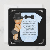 Weinig Man Baby shower Kaart (Voorkant)