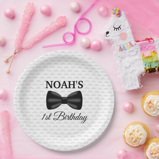 Weinig man met Birthday Paper-Borden Papieren Bordje (Feest)