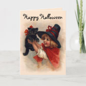 Weinig Meisje van de Heks Kaart (Voorkant)