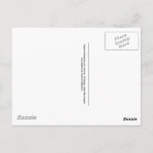 Weinig Misser chagally Briefkaart (Achterkant)