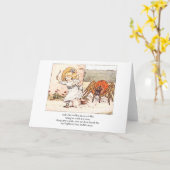 Weinig Misser Muffett & Spin, Wenskaart Kaart (Gele Bloem)