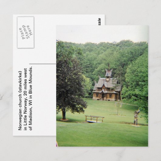 Weinig Noorwegen Briefkaart (Voorkant / Achterkant)