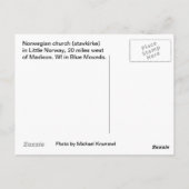 Weinig Noorwegen Briefkaart (Achterkant)