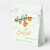 Weinig Oranje geslacht Neutraal Baby shower Bedankdoosjes (Voorkant Zijde)
