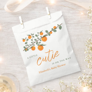 Weinig Oranje geslacht Neutraal Baby shower Bedankzakje