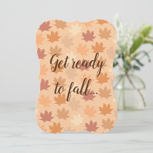 Weinig pompoen Herfst Zwangerschap Aankondiging (Staand voorkant)