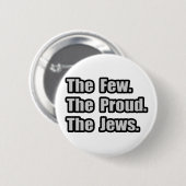 Weinig. Proud. Joden. Ronde Button 5,7 Cm (Voorkant /achterkant)