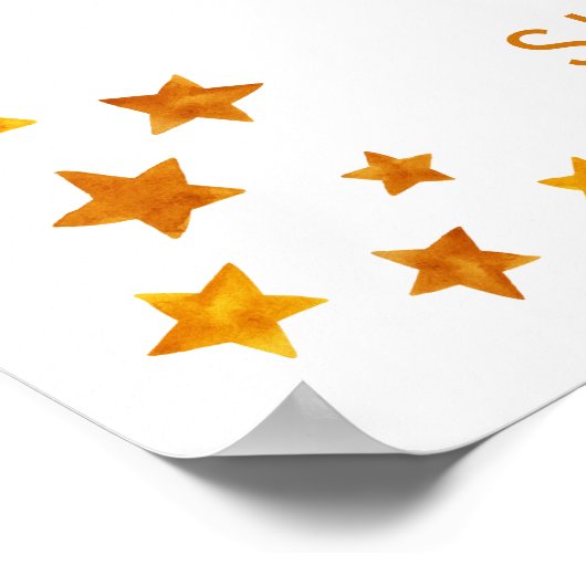 Weinig Ray van zonneschijnse geneutrale welkomstbo Poster (Hoek)