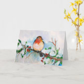 Weinig Robin Kaart (Gele Bloem)