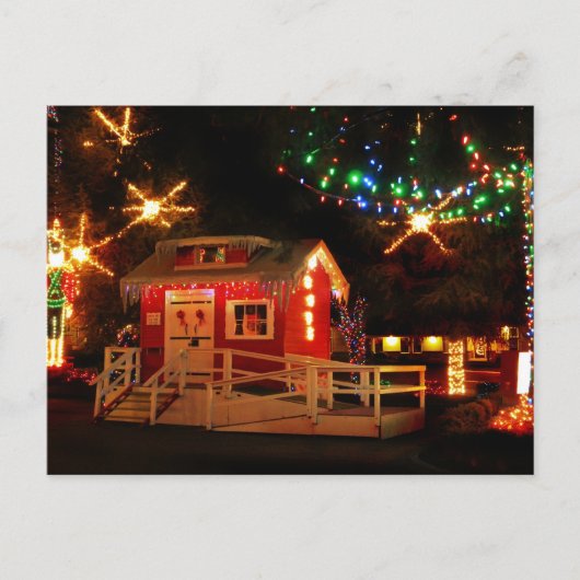 Weinig Rood Briefkaart (Voorkant)