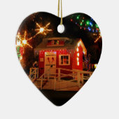 Weinig Rood Keramisch Ornament (Rechts)