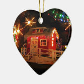 Weinig Rood Keramisch Ornament (Links)