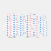 Weinig Snowflake Geslacht Bedankdoosjes (Uitgevouwen)