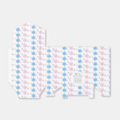 Weinig Snowflake Geslacht Bedankdoosjes (Uitgevouwen)