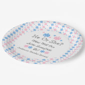 Weinig Snowflake Geslacht Papieren Bordje (Gekanteld)