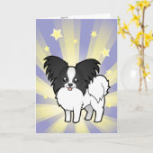 Weinig Ster Papillon Kaart (Gele Bloem)