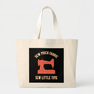 Weinig tijd naaien van veel weefsel Kieuwdeksels Grote Tote Bag
