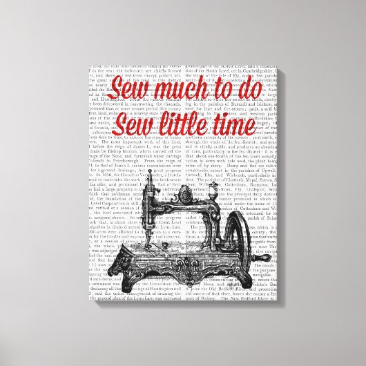 Weinig tijdillustratie bekijken canvas afdruk (Voorkant)