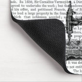 Weinig tijdillustratie bekijken muismat (Hoek)