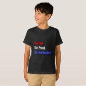 Weinig trotse Noren T-shirt (Voorkant volledig)