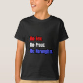 Weinig trotse Noren T-shirt (Voorkant)