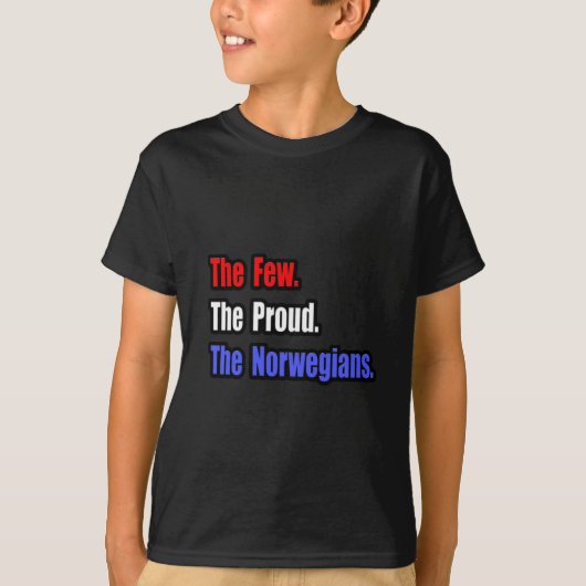 Weinig trotse Noren T-shirt (Voorkant)