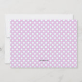 Weinig Uitnodiging van de Foto van de Pinguïn Roze (Achterkant)