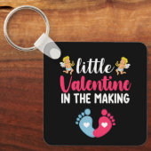 Weinig Valentijn bij het zwanger maken Sleutelhanger (Voorkant)