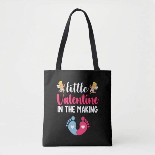 Weinig Valentijn bij het zwanger maken Tote Bag (Voorkant)