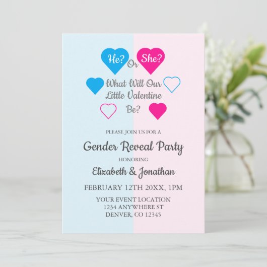 Weinig Valentijn Valentijnsdag Kaart (Staand voorkant)