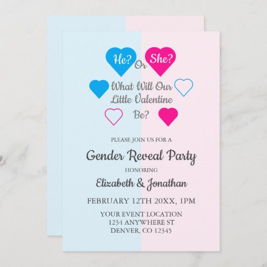 Weinig Valentijn Valentijnsdag Kaart (Voorkant / Achterkant)