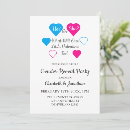 Weinig Valentijn Valentijnsdag Kaart (Staand voorkant)