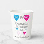 Weinig Valentijn Valentijnsdag Papieren Bekers (Voorkant)