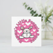 Weinig van de mama nestelt zich Konijntje (Staand voorkant)