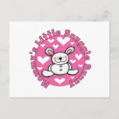 Weinig van de mama nestelt zich Konijntje Briefkaart (Voorkant)