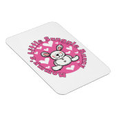 Weinig van de mama nestelt zich Konijntje Magneet (Rechterzijde)