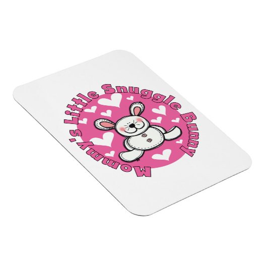 Weinig van de mama nestelt zich Konijntje Magneet (Rechterzijde)