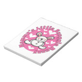 Weinig van de mama nestelt zich Konijntje Notitieblok (Linkerzijde)