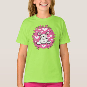 Weinig van de mama nestelt zich Konijntje T-shirt